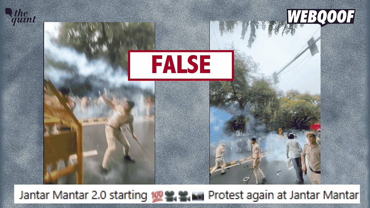 Fact-Check: Old Video of Police Firing Tear Gas Falsely Linked Anti-CEC Protests