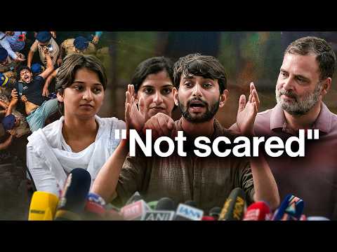 What happened to the protesters who were detained in Delhi?