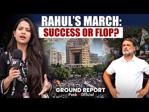 Rahul, Priyanka, Neha Bora Lead Massive Protest Against Gyanesh Kumar | Peek TV Ground Report