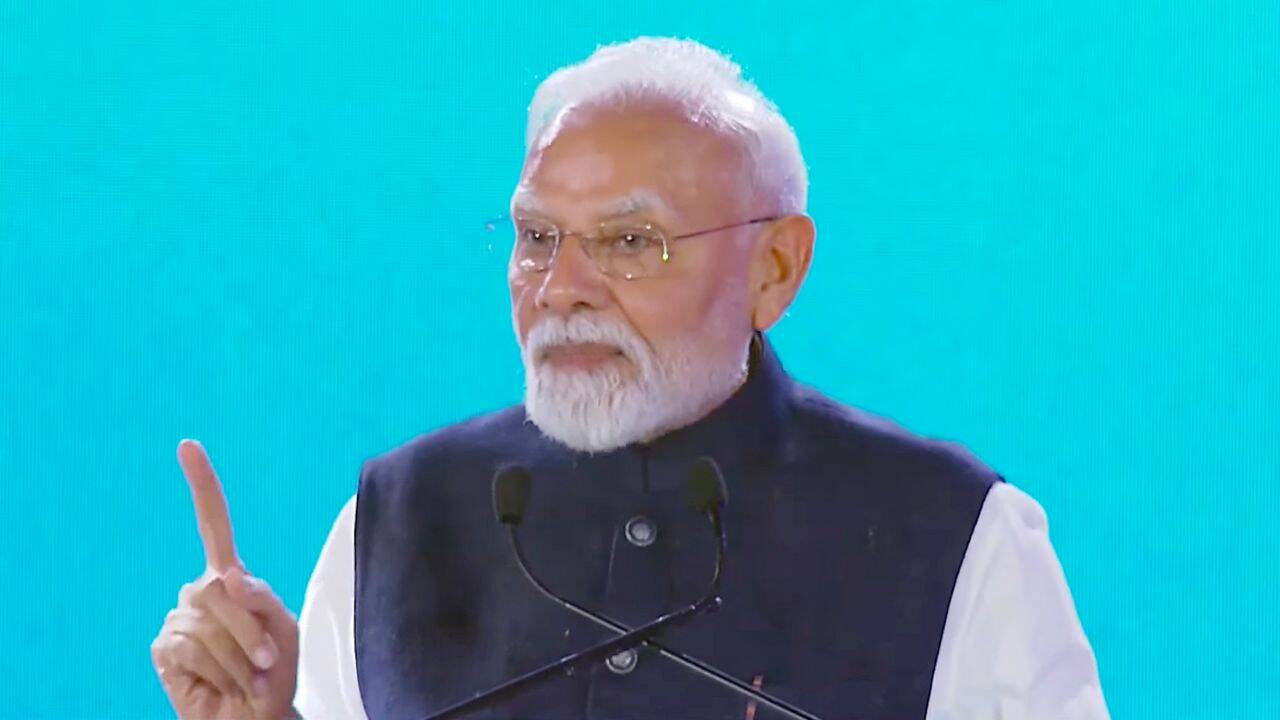 'Power to empower': PM Modi stresses need to make tech progress accessible to all