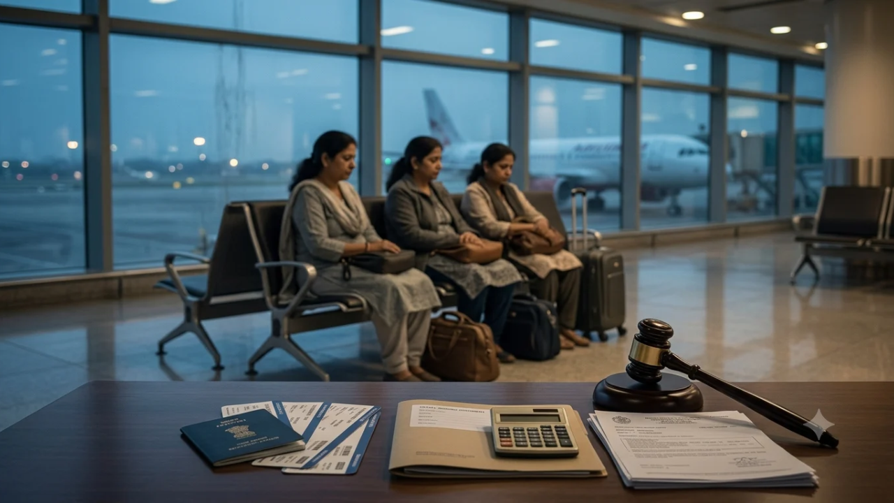 Air India cancelled flight, passengers left stranded; commission orders Rs 1.34L payout